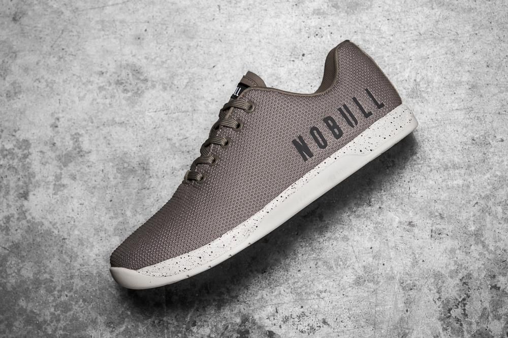 NOBULL Women's Clay Speckle Training Shoes - Tan - Ireland (5948BPYID)